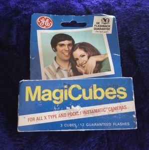 General Electric Magic Cubes for Vintage Flash Cameras
